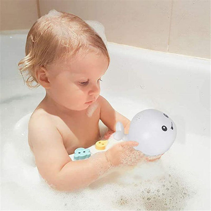 BABY BATH TOY, WHALE AUTOMATIC SPRAY WATER - verycoolshop