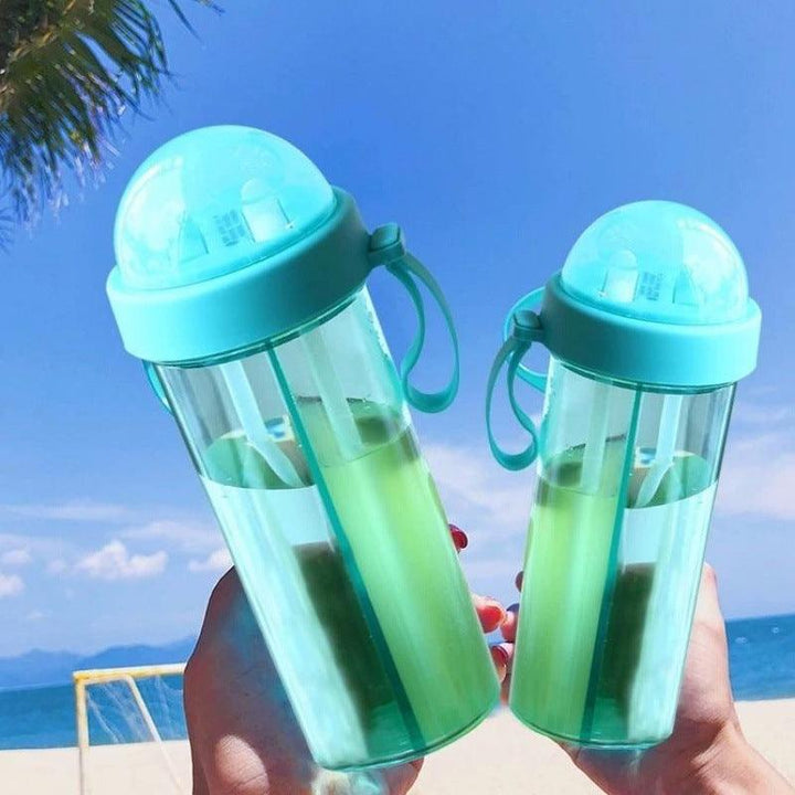 Double Drink Very Cool Cup Water Bottle - verycoolshop