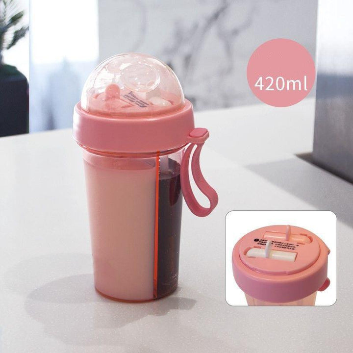 Double Drink Very Cool Cup Water Bottle - verycoolshop