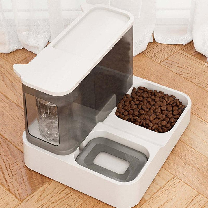 Ecoluxe Cat & Dog Automatic Feeder Water Dispenser Wet and Dry - verycoolshop