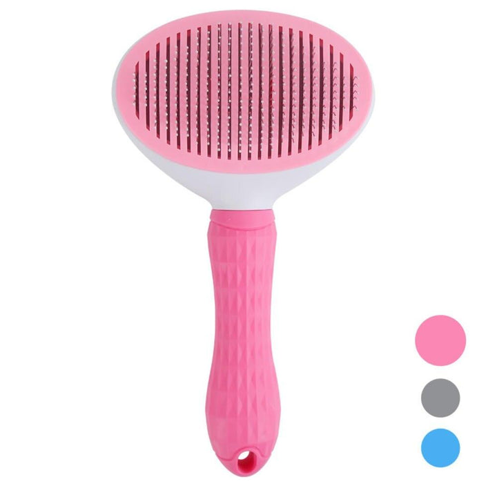 Ecoluxe-Pet Grooming Self Cleaning Slicker Brush For Dogs Cats Puppy Rabbit - verycoolshop