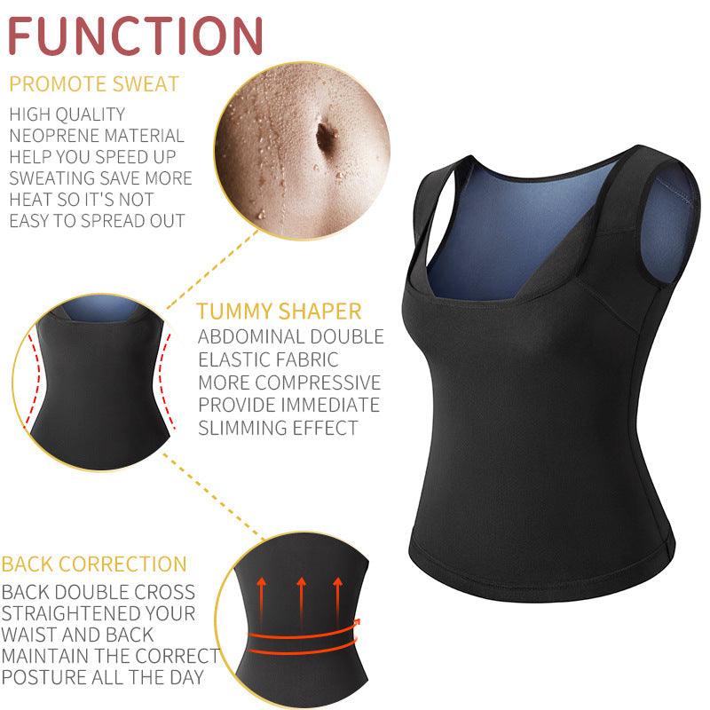 "Sculpt Your Dream Body with Our Body-Sculpting Sweat Suit and Belly Sweating Vest!" - verycoolshop